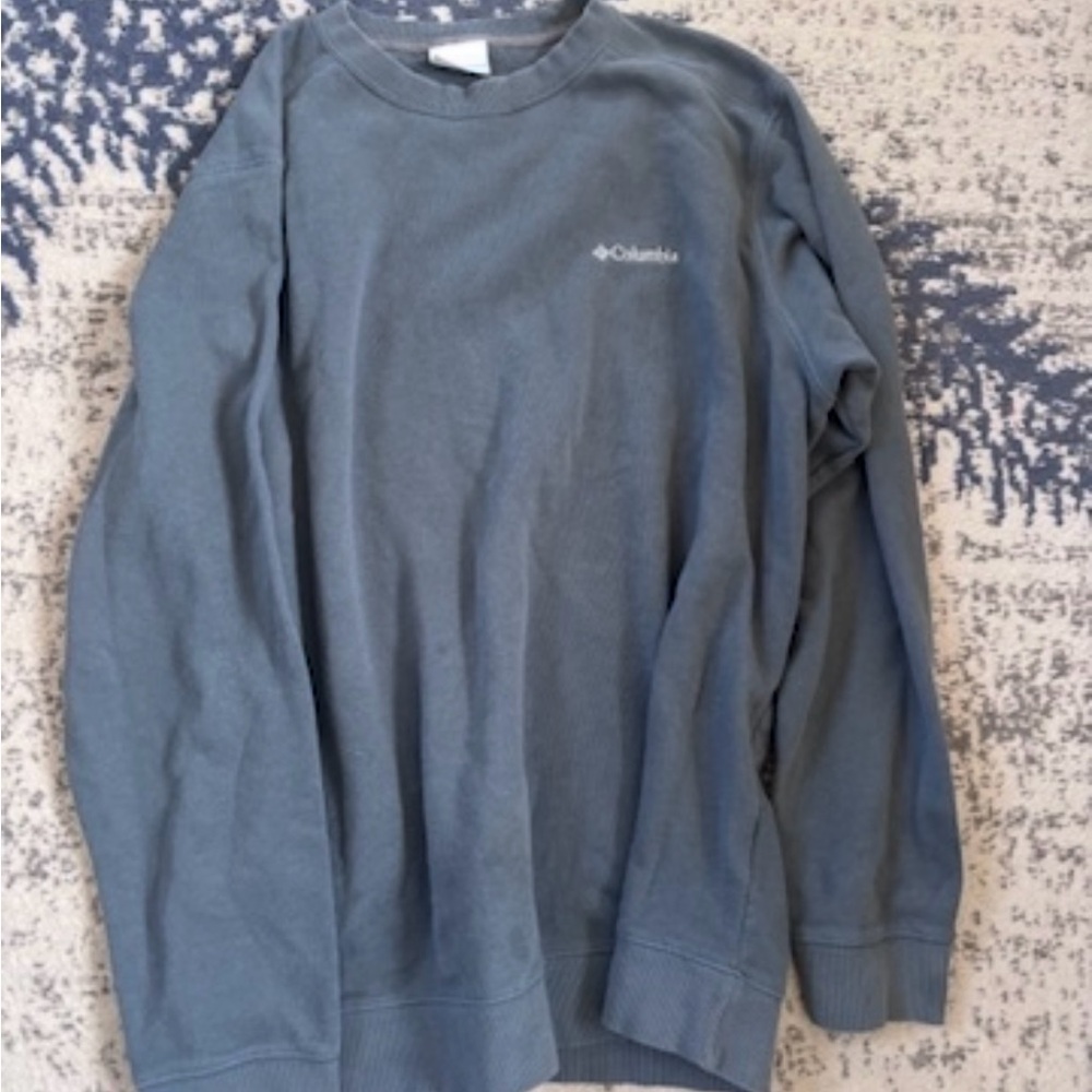 Columbia Men’s Large Crewneck Sweatshirt – Blue